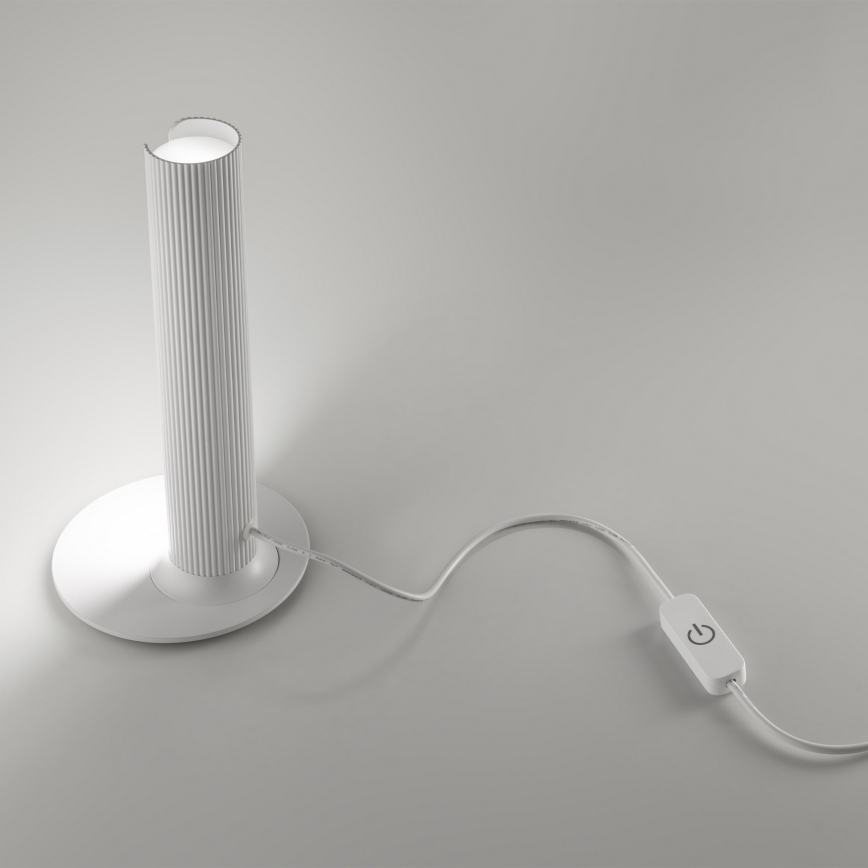 Ideal Lux - Lampă de masă LED reglabilă DORICA LED/8W/230V CRI 90 albă