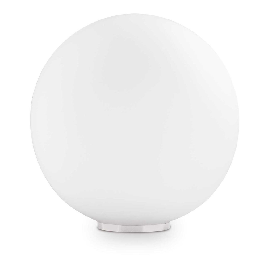 Ideal Lux - Lampă de masă MAPA 1xE27/42W/230V, Ø 40 cm, albă