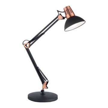 Ideal Lux - Lampă de masă WALLY, 1xE27/42W/230V, negru/cupru