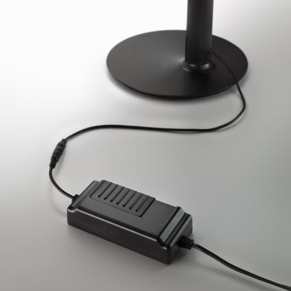 Ideal Lux - Lampă de podea DORICA LED, reglabilă, 50W/230V, CRI 90, alamă