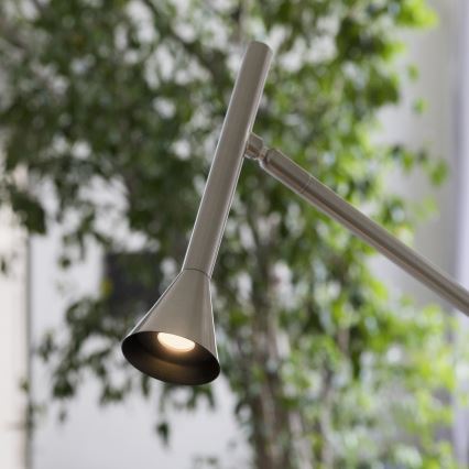 Ideal Lux - Lampă de podea LED DIESIS, 4,5 W, 230 V, CRI 95, crom mat