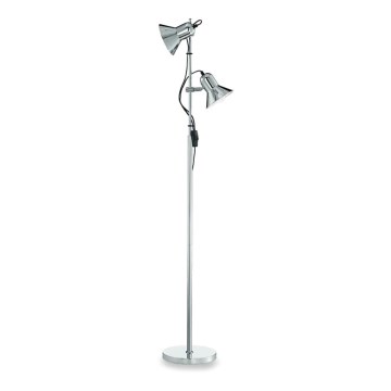 Ideal Lux - Lampă de podea POLLY, 2x E27, 60W, 230V, crom lucios