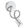Ideal Lux - Lampă flexibilă LED FOCUS, 4W, 230V, CRI 90, crom lucios
