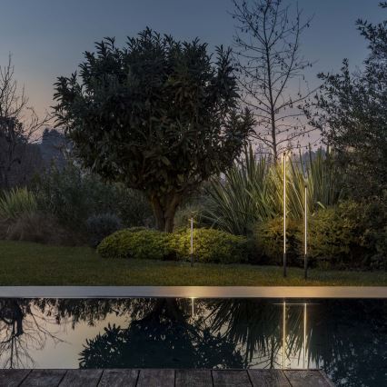 Ideal Lux - Lampă LED de exterior JEDI, 12W/230V, 80 cm, CRI 90, IP65, antracit