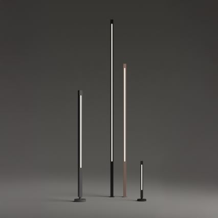 Ideal Lux - Lampă LED de exterior JEDI LED/25W/230V 160 cm CRI 90 IP65 maro