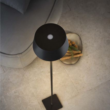 Ideal Lux - Lampă LED exterioară tactilă reglabilă PURE LED/1,5W/3,7V 2200 mAh CRI 90 IP54 negru