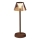 Ideal Lux - Lampă LED tactilă reglabilă LOLITA LED/2,8W/5V 2200 mAh IP54 maro