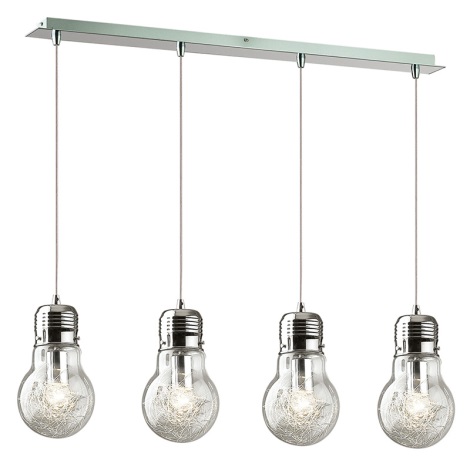 Ideal lux - Lampa suspendata 4xE27/60W/230V