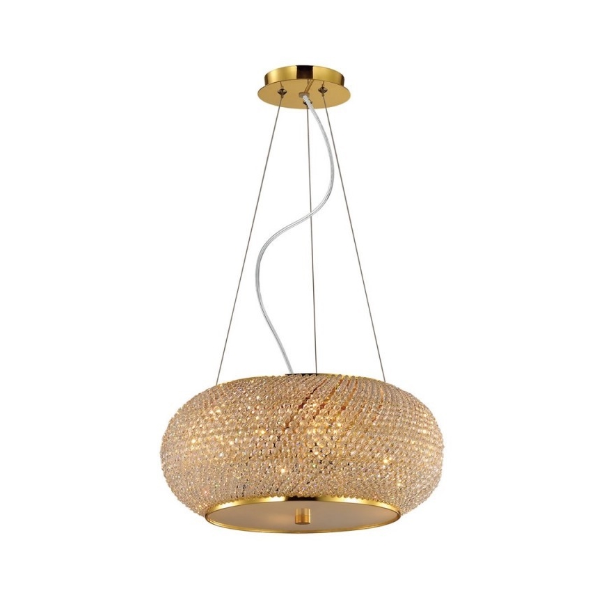Ideal lux - Lampa suspendata de cristal 10xE14/40W/230V
