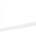 Ideal Lux - Lampă suspendată LED pe cablu STEEL LED/24W/230V 3000K CRI 90 120 cm albă