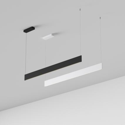 Ideal Lux - Lampă suspendată LED pe cablu STEEL LED/24W/230V 3000K CRI 90 120 cm albă
