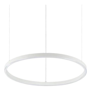 Ideal Lux - Lampă suspendată LED reglabilă pe cablu ORACLE SLIM LED/28W/230V 3000K CRI 90 Ø 50 cm albă