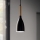 Ideal Lux - Lampă suspendată MANHATTAN, 1xE14/40W/230V, Ø 11 cm, negru/fag