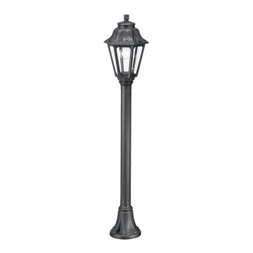 Ideal lux - Lampadar exterior 1xE27/60W/230V negru