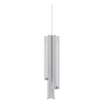 Ideal Lux - Lustră LED dimabilă DORICA pe cablu, 3xLED/9W/230V, CRI 90, diam. 9,5 cm, alb