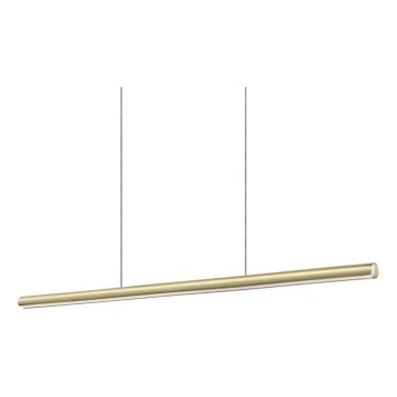 Ideal Lux - Lustră LED dimabilă suspendată pe cablu DORICA LED/35W/230V CRI 90 140 cm alamă