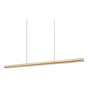 Ideal Lux - Lustră LED dimabilă suspendată pe cablu DORICA LED/35W/230V CRI 90 140 cm auriu