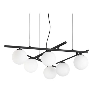 Ideal Lux - Lustră LED pe cablu ATLAS 6xG9/3W/230V, negru