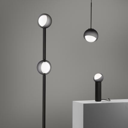 Ideal Lux - Lustră LED pe cablu BLOOM 1xG9/3W/230V Ø 11,5 cm negru
