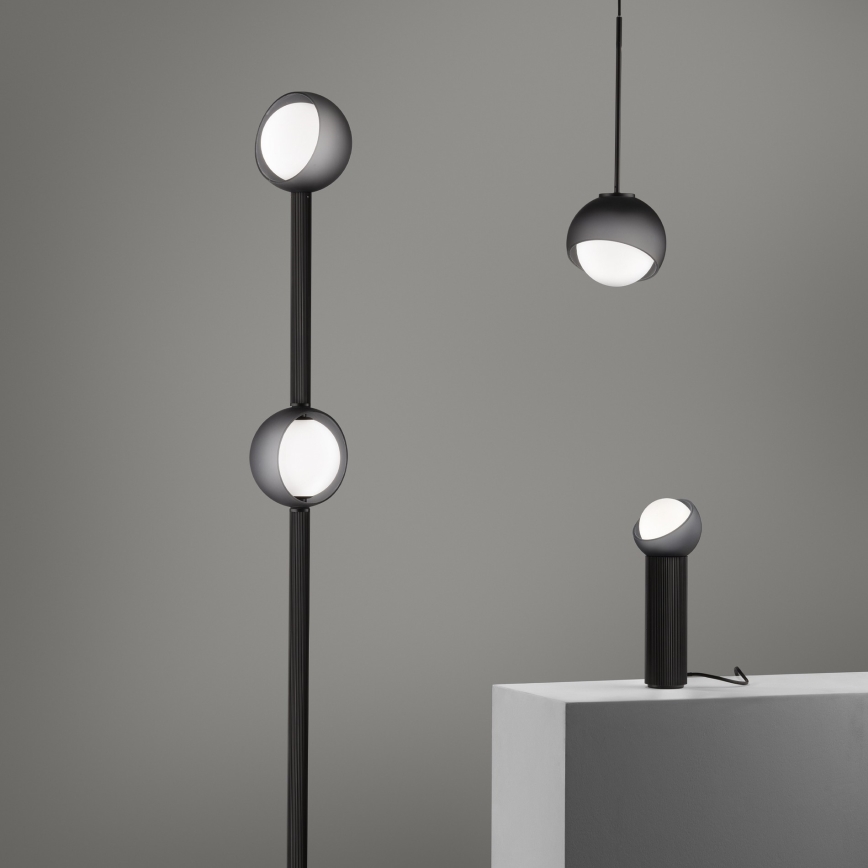 Ideal Lux - Lustră LED pe cablu BLOOM 1xG9/3W/230V Ø 11,5 cm negru