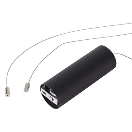 Ideal Lux - Lustra LED suspendată pe cablu GEMINI LED/36W/230V 2700K diam. 42,5 cm CRI 90 negru