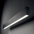 Ideal Lux - Lustra LED pe cablu STEEL LED/29W/230V 4000K CRI 90 120 cm negru