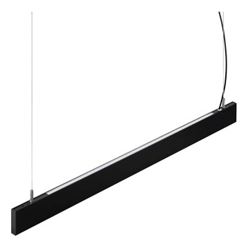 Ideal Lux - Lustra LED pe cablu STEEL LED/29W/230V 4000K CRI 90 120 cm negru