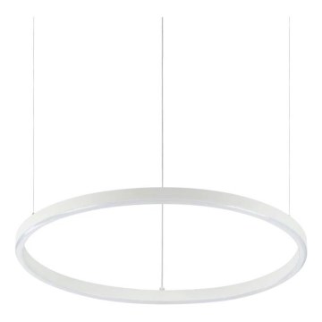 Ideal Lux - Lustra LED suspendată cu cablu ORACLE SLIM LED/29W/230V 2700K CRI 90 Ø 50 cm albă