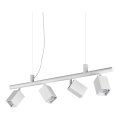 Ideal Lux - Lustră LED suspendată DYNAMITE 4x GU10/7W/230V CRI 90 albă