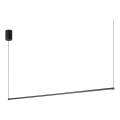 Ideal Lux - Lustră LED suspendată ESSENCE, 19W, 230V, 3000K, CRI 90, negru