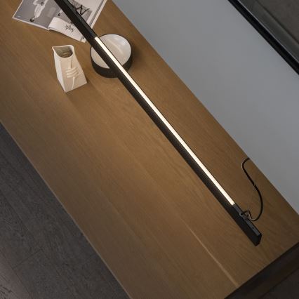 Ideal Lux - Lustră LED suspendată LINUS, 32W, 230V, 3000K, CRI 90, 120 cm, negru