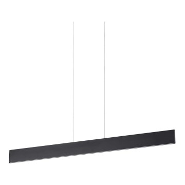 Ideal Lux - Lustră LED suspendată pe cablu DESK, 32 W, 230 V, 102,5 cm, CRI 90, negru