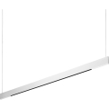Ideal Lux - Lustră LED suspendată pe cablu DESK ACCENT LED/36W/230V CRI 90 120 cm alb