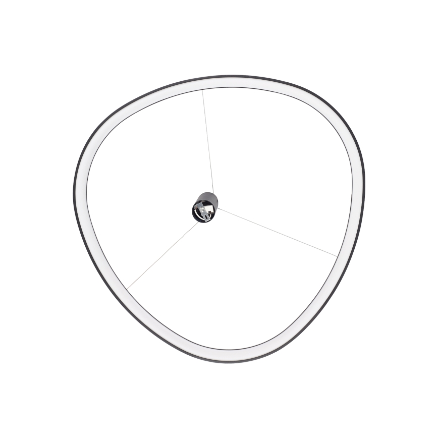 Ideal Lux - GEMINI lustră LED suspendată pe cablu, 36W/230V, 4000K, Ø 42,5 cm, CRI 90, negru