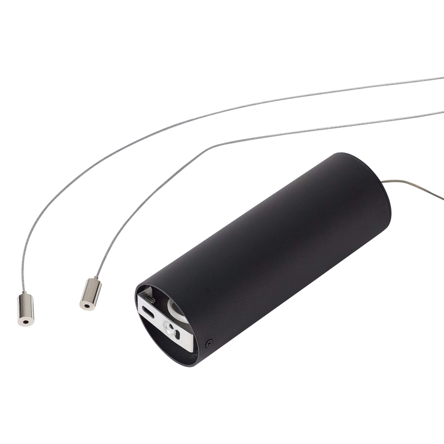 Ideal Lux - GEMINI lustră LED suspendată pe cablu, 36W/230V, 4000K, Ø 42,5 cm, CRI 90, negru