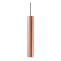 Ideal Lux - Lustra LED suspendată pe cablu LOOK, 1x GU10/7W/230V, CRI 90, diametru 6 cm, finisaj cupru