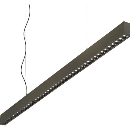 Ideal Lux - Lustră LED suspendată pe cablu OFFICE LED/30W/230V 3000K CRI 90 negru