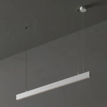 Ideal Lux - Lustră LED suspendată pe cablu OFFICE LED/30W/230V 4000K CRI 90 albă