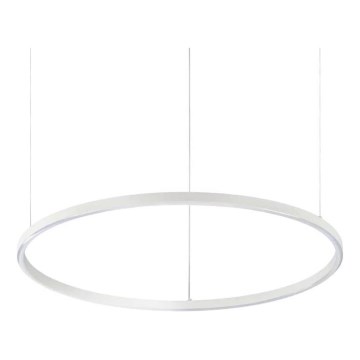 Ideal Lux - Lustră LED suspendată pe cablu ORACLE SLIM LED/37W/230V 4000K CRI 90 Ø 70 cm albă