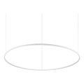 Ideal Lux - Lustră LED suspendată pe cablu ORACLE SLIM LED/83W/230V 4000K CRI 90 Ø 150 cm albă
