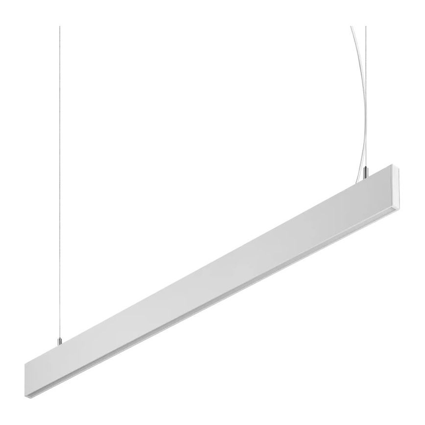 Ideal Lux - Lustră LED suspendată pe cablu STEEL LED/29W/230V 4000K CRI 90 120 cm, albă