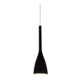 Ideal Lux - Lustră pe cablu FLUT 1xE14/40W/230V, Ø 10,5 cm, negru
