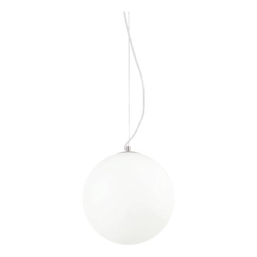 Ideal Lux - Lustră suspendată MAPA, 1xE27/42W/230V, Ø 30 cm, albă