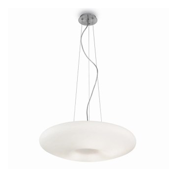 Ideal Lux - Lustră suspendată pe cablu GLORY 3xE27/60W/230V Ø 50 cm albă
