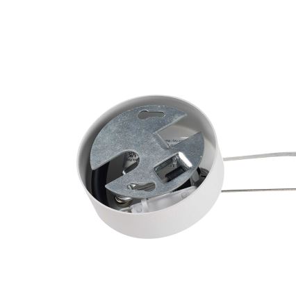 Ideal Lux - Lustră suspendată pe cablu MAPA, 1xE27/42W/230V, Ø 30 cm, albă