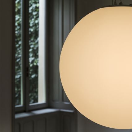 Ideal Lux - Lustră suspendată pe cablu MAPA 1xE27/42W/230V Ø 50 cm alb