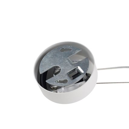 Ideal Lux - Lustră suspendată pe cablu MAPA 1xE27/42W/230V Ø 50 cm alb