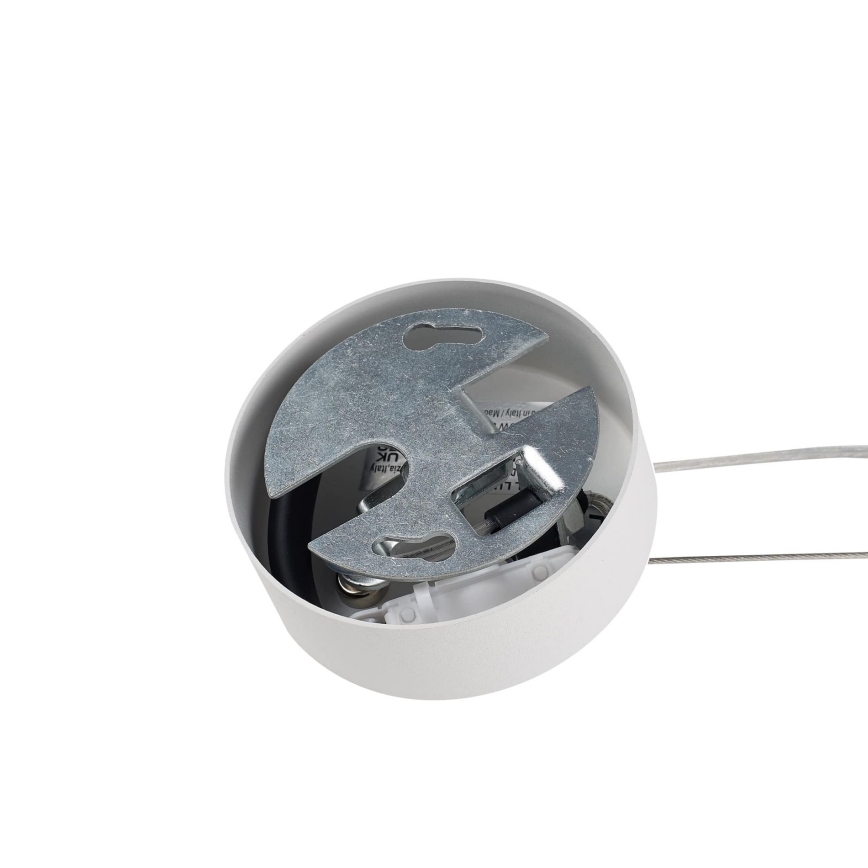 Ideal Lux - Lustră suspendată pe cablu MAPA 1xE27/42W/230V Ø 50 cm alb