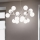 Ideal Lux - Lustra suspendată pe cablu NODI 15xE14/28W/230V Ø 105 cm crom lucios/alb