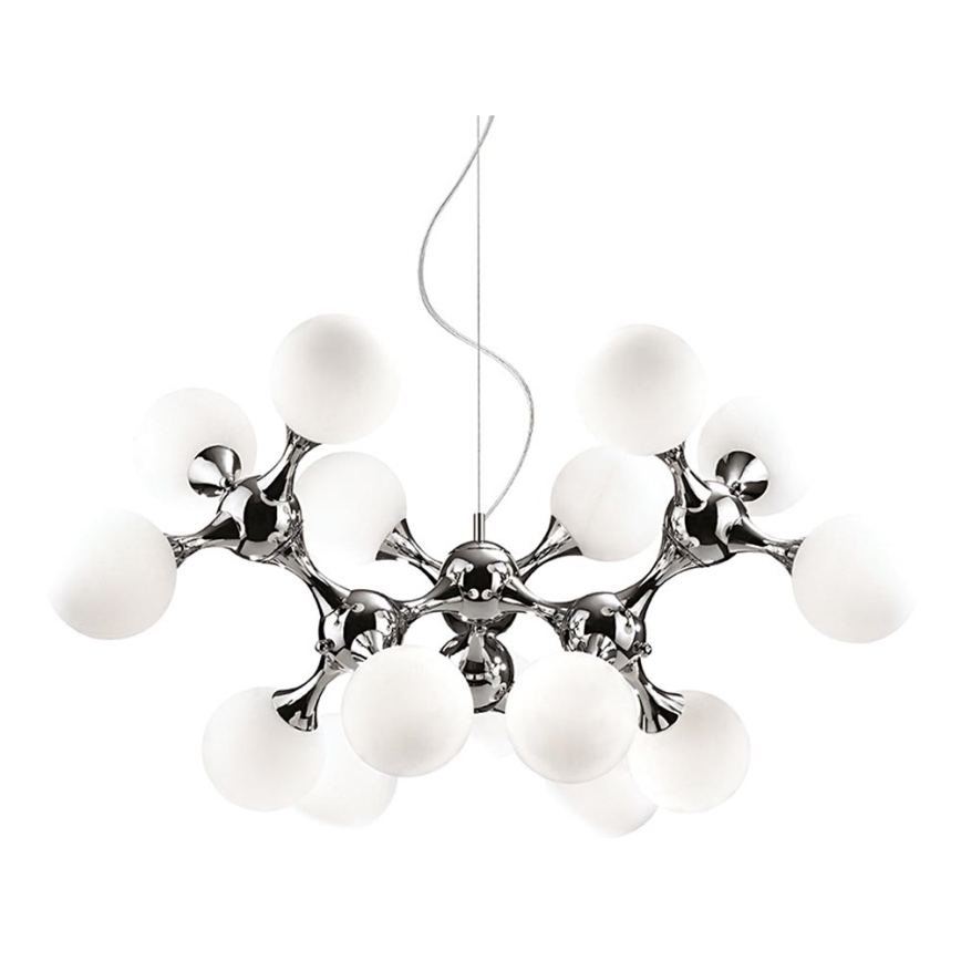 Ideal Lux 82073 - Lustră cu cablu NODI SP15 15xE14/40W/230V